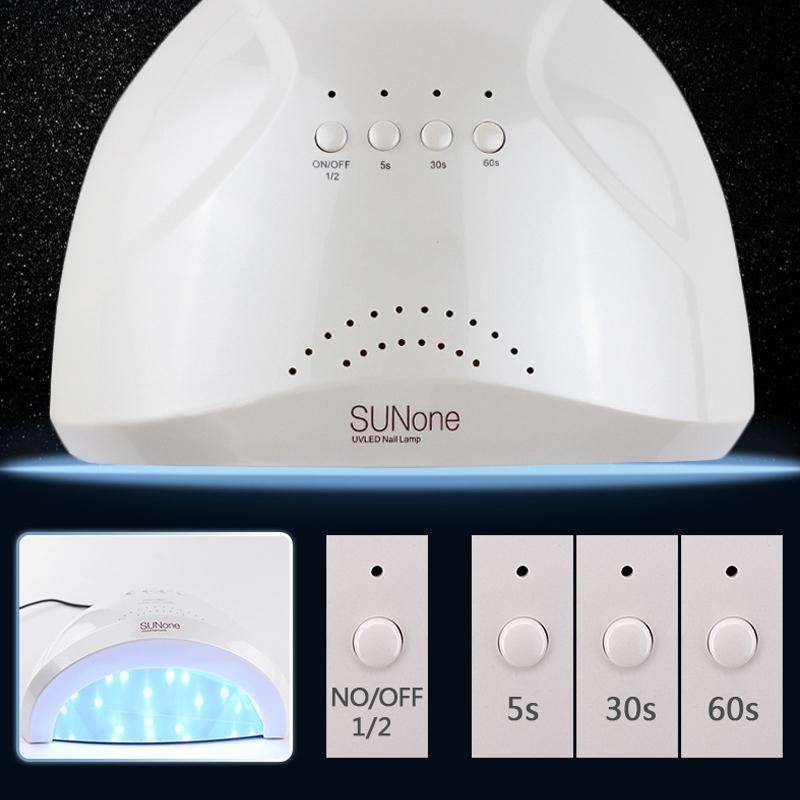 Sunone 48W UV Lamp Nail Polish Dryer, US Plug (White)
