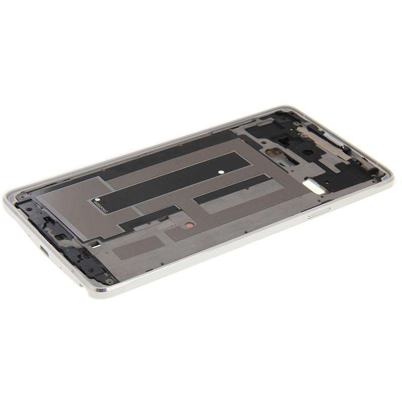 For Galaxy Note 4 / N910F Full Housing Cover (Front Housing LCD Frame Bezel Plate + Middle Frame ...