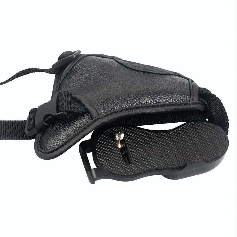 Leather Camera Grip(Black)