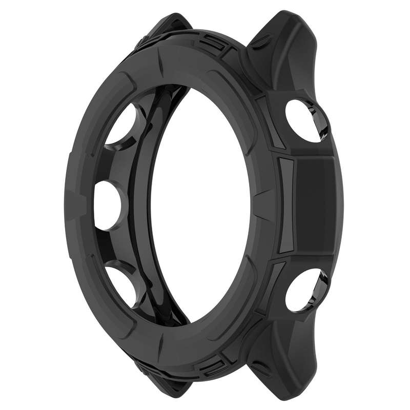 For Garmin Forerunner 955 Shockproof TPU Protective Watch Case(Black)