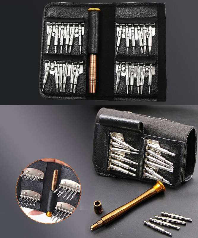 25 in 1 Screwdriver for iPhone 3/4/5/6,Galaxy, Huawei, Xiaomi, Other Smart Phones, Digital Camera...