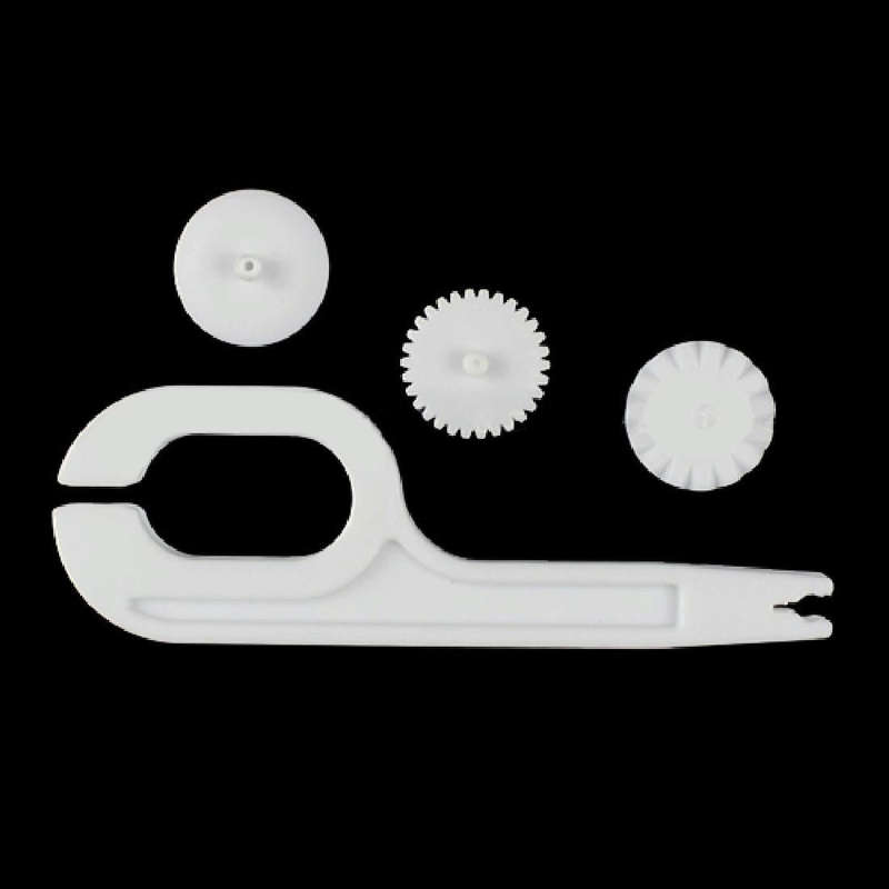 2 PCS Baking Fondant Cake Tool Cutting Roller Cutting Blank Roller Knife Tool