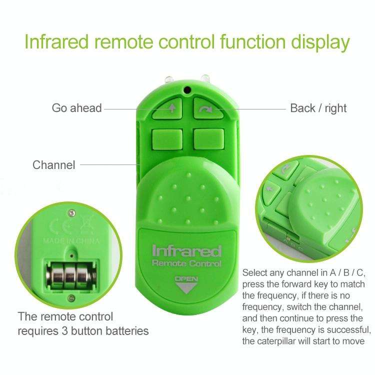 9910A Infrared Sensor Remote Control Simulated Insect Creative Children Electric Tricky Toy Model...