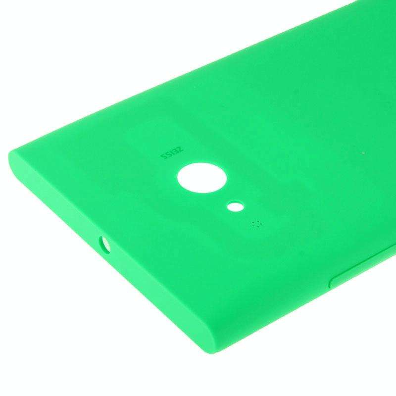 Solid Color Plastic Battery  Back Cover for Nokia Lumia 730(Green)