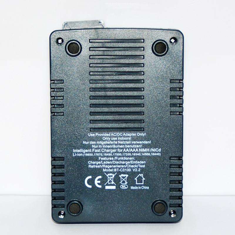 OPUS BT-C3100 Smart Smart Digital Intelligent 4-Slot Battery Charger(UK Plug)