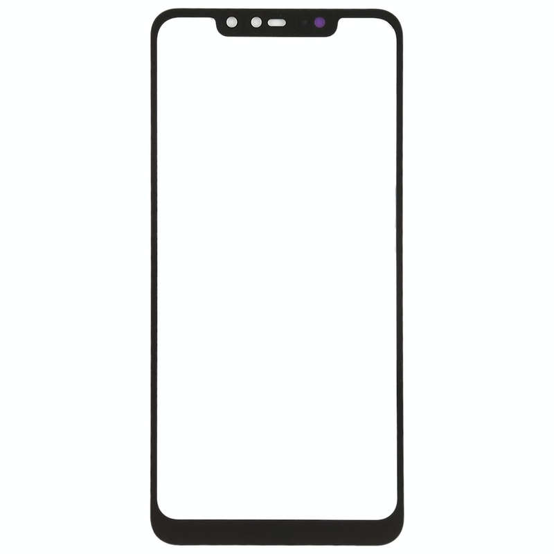 Front Screen Outer Glass Lens for Xiaomi Redmi Note 6 Pro(Black)