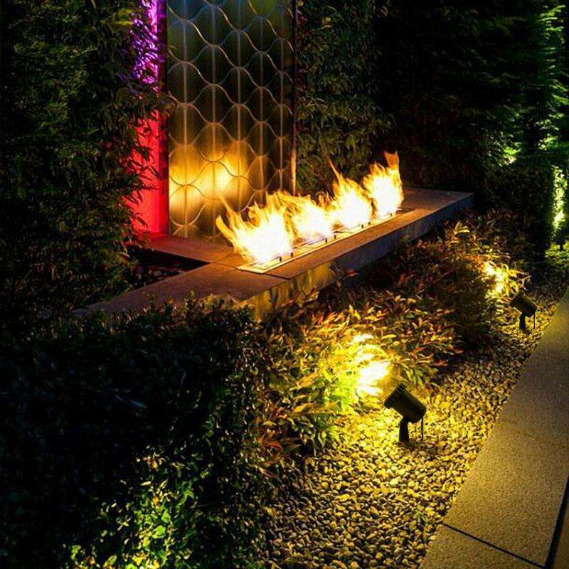 4 In 1 Outdoor Lawn Ground Solar Spotlight Diving Light