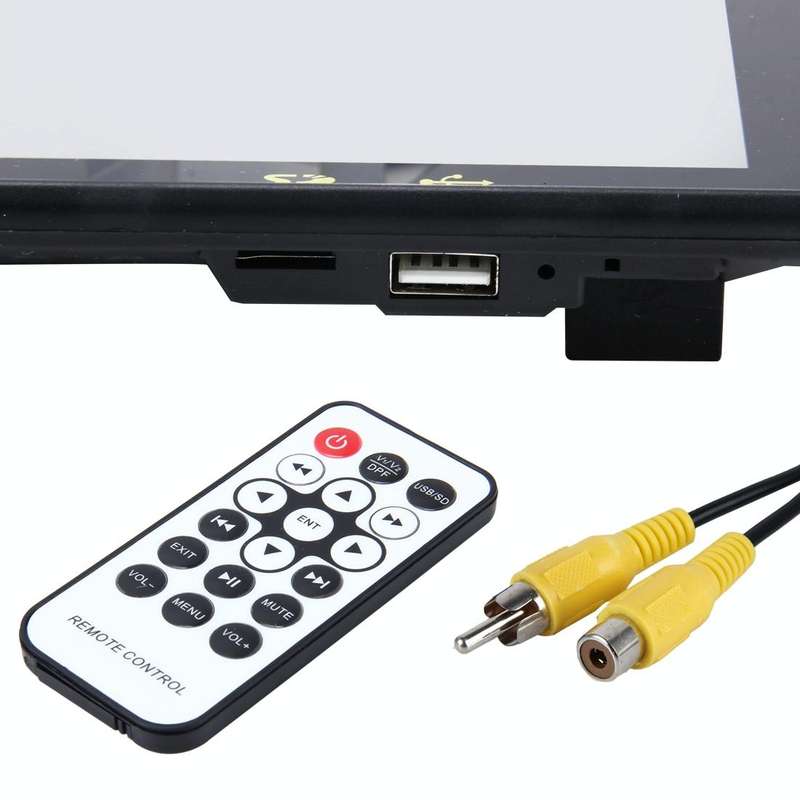 7 inch 480*234 Rear View TFT-LCD Color Car Monitor with Bluetooth MP5 Player, Support Reverse Aut...