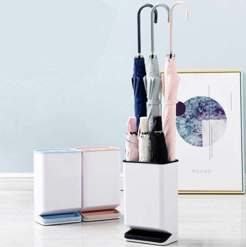 Umbrella Storage Rack Plastic Detachable Anti-leakage Anti-dumping Six-hole Long And Short Handle...