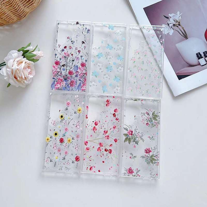 For Samsung Galaxy S23 Ultra 5G Spring Garden Epoxy TPU Phone Case(F01 Love of Butterfly)