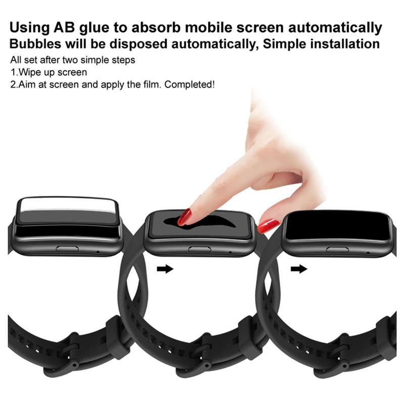 For Garmin Venu SQ IMAK HD High Transparent Wear-resistant Watch Screen Protective Film