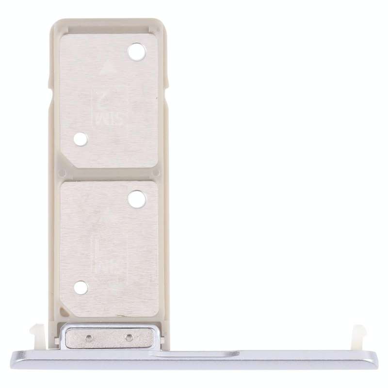 SIM Card Tray + SIM Card Tray for Sony Xperia XA2 Plus (Silver)