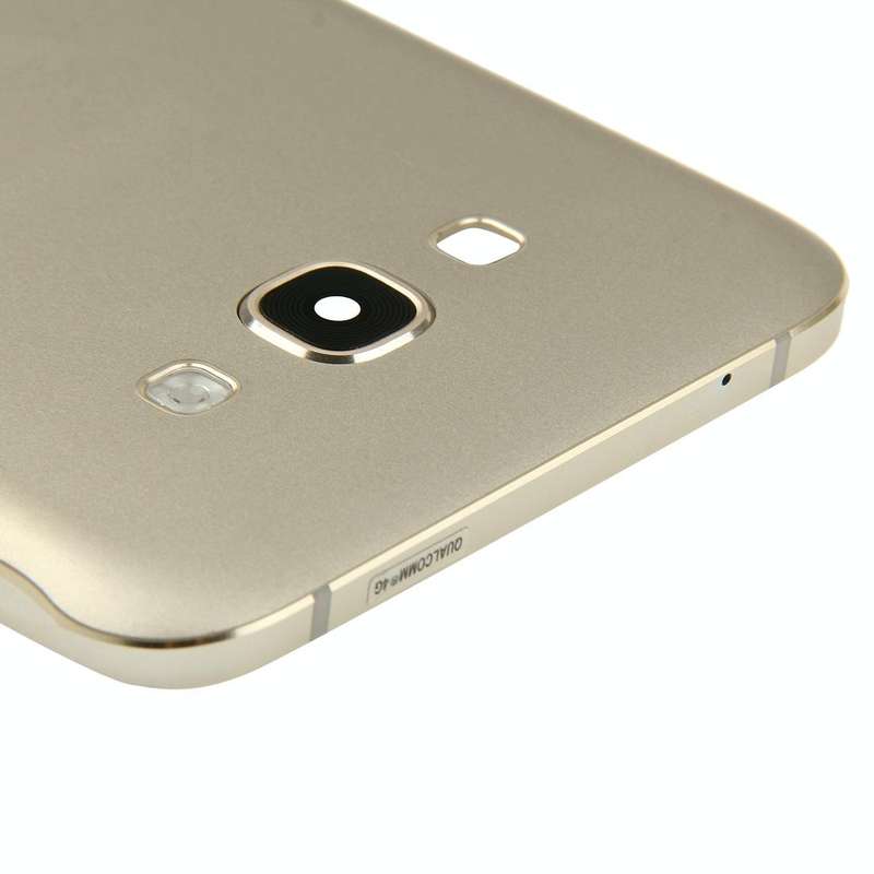 For Galaxy A8 / A800 Battery Back Cover  (Gold)