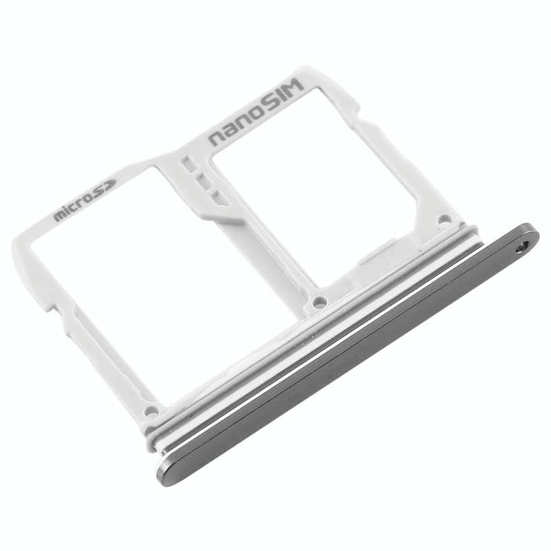 SIM Card Tray + Micro SD Card Tray for LG V40 ThinQ (Silver)