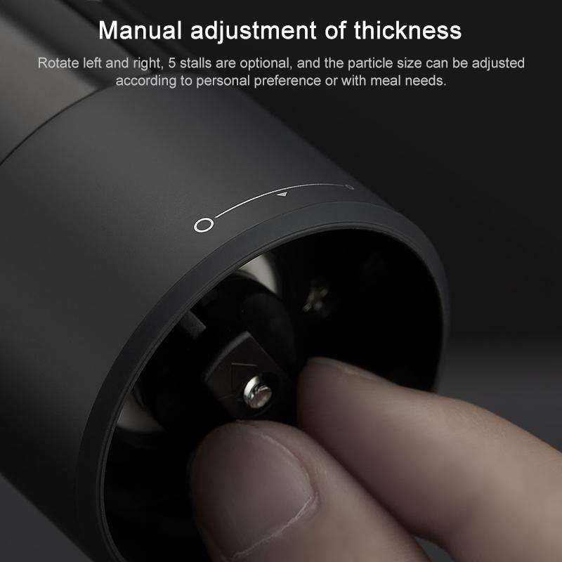 Original Xiaomi Youpin Huohou Electric Grinding Machine Automatic Mill Pepper Grinder(Black)