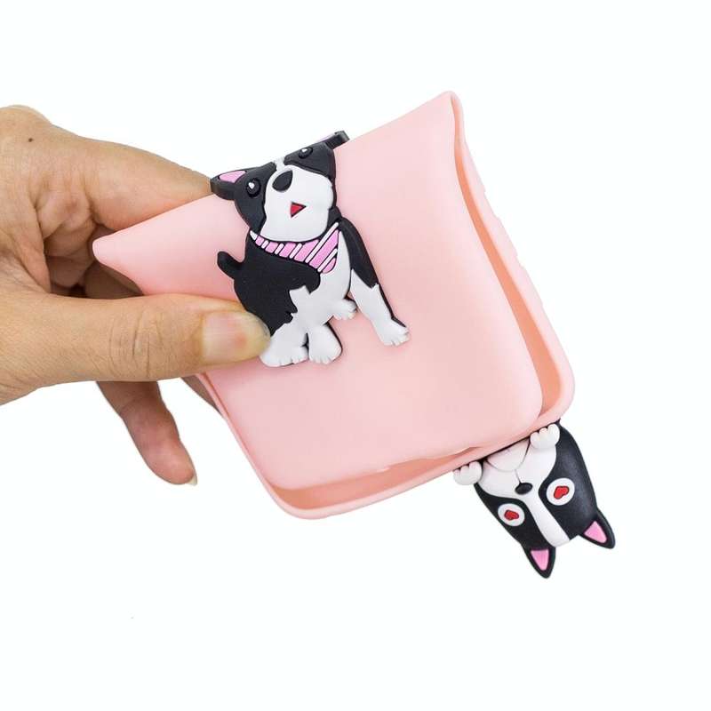 For Galaxy Note 8 3D Cartoon Pattern Shockproof TPU Protective Case(Cute Dog)