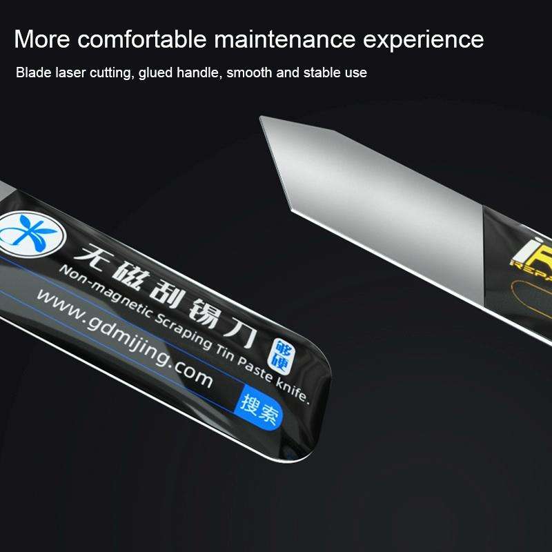 Mijing 2 in 1 Non Magnetic Svraping Tin Knife