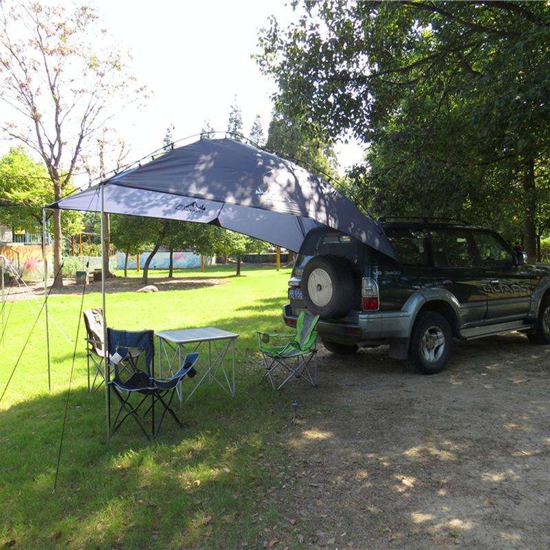 LADUTA Outdoor Self-Driving Tour Barbecue Camping Car Side Tent Car Tail Extension Tent Supplies(...