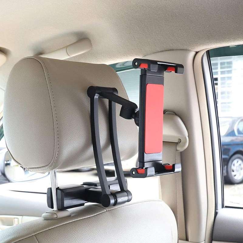 Universal 360 Rotation Holder Bracket Back Seat Car Mount(Black)
