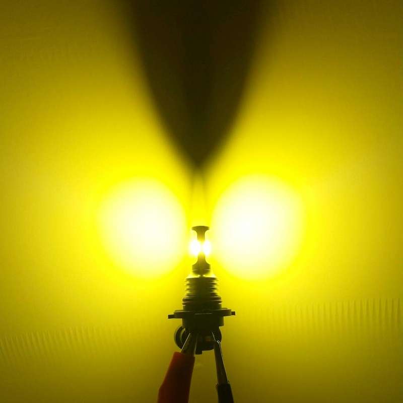 2 PCS H3 72W 1000LM 6000-6500K Super Bright Car Fog Light LED Bulbs, DC 12-24V