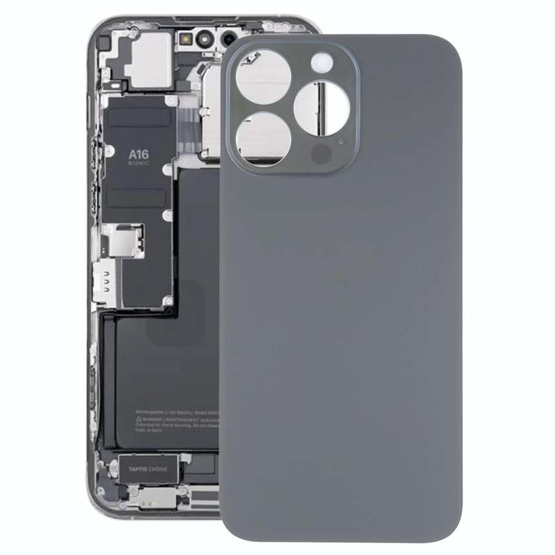 Battery Back Cover for iPhone 14 Pro(Black)
