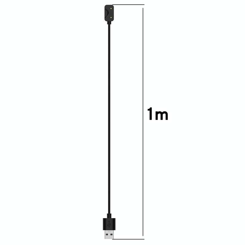 For Samsung Galaxy Fit 3 Official Style Smart Watch Charging Cable, Length: 1m, Port:USB-A(Black)