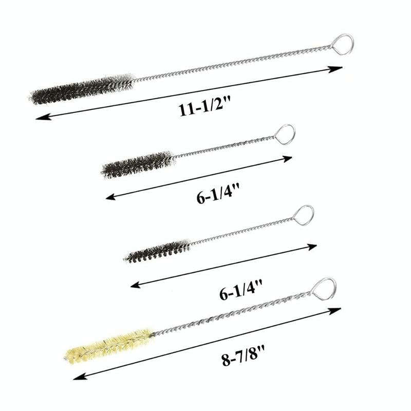 17 PCS / Set Pipe Cleaning Brush Machine Cleaning Nylon Strip Brush
