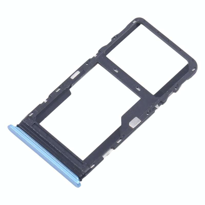 For TCL 20L / 20 Lite Original SIM Card Tray + Micro SD Card Tray (Blue)