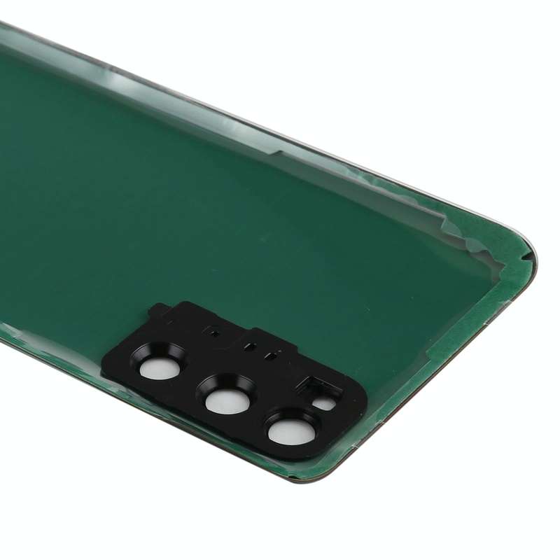 For Samsung Galaxy S20 Battery Back Cover with Camera Lens Cover (Black)