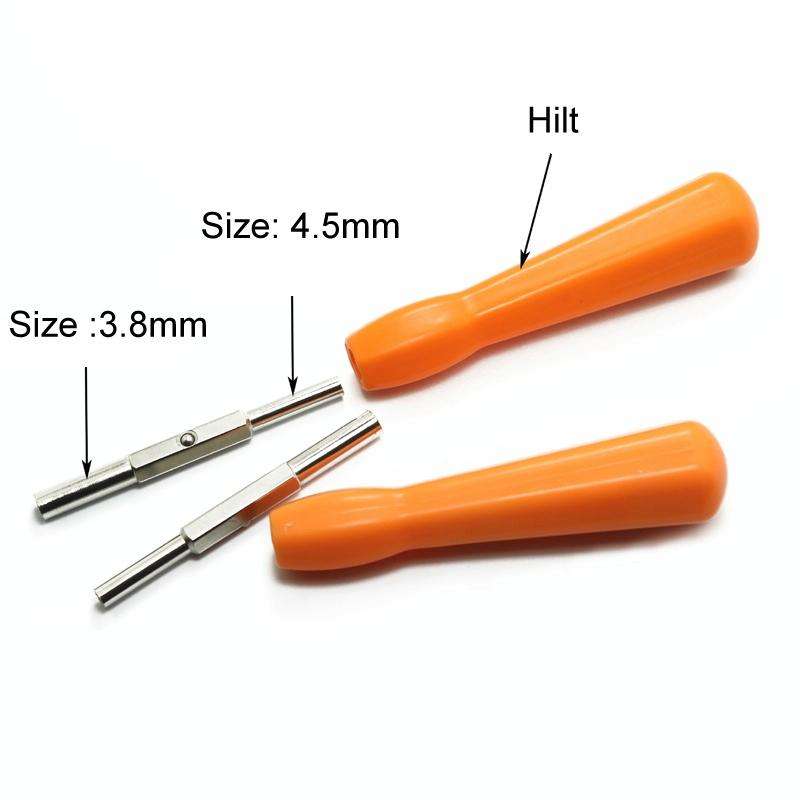 3.8mm/4.5mm 2 In 1 For GBA/NGC/N64/SFC/Wii Game Console Disassembly Tool Screwdriver Socket