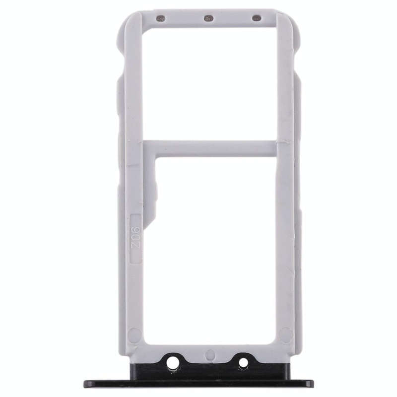 2 SIM Card Tray / Micro SD Card Tray for Huawei Nova 2s(Black)