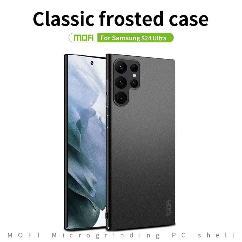 For Samsung Galaxy S24 Ultra 5G MOFI Fandun Series Frosted PC Ultra-thin All-inclusive Phone Case...