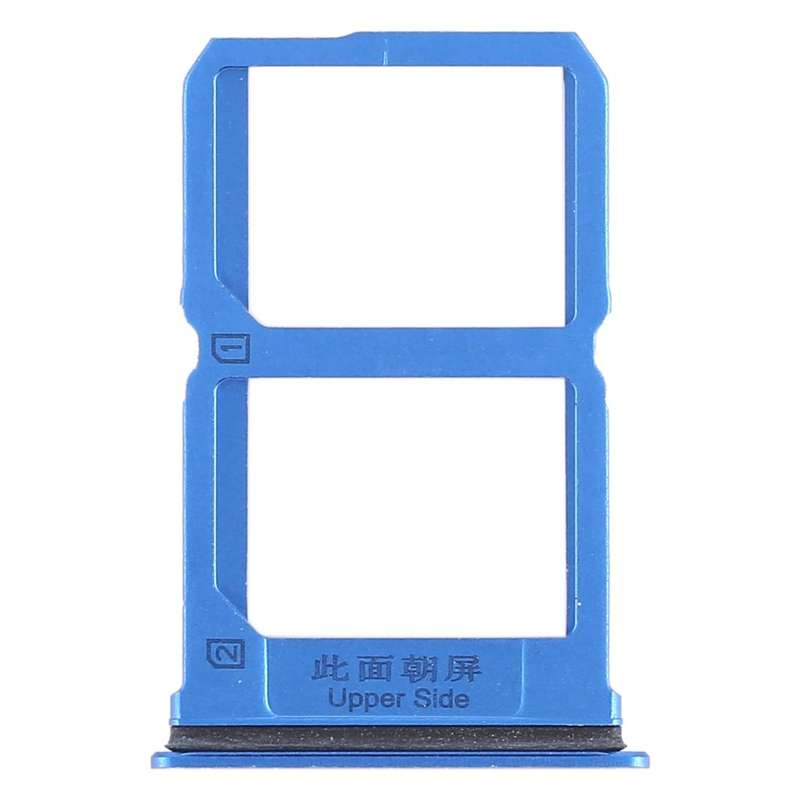 For Vivo X9i 2 x SIM Card Tray (Blue)