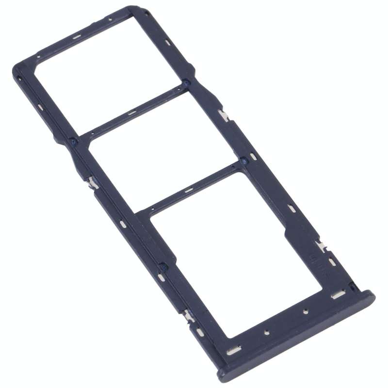 For TCL 30 SE / 30E / 305 / 306 Original SIM Card Tray + SIM Card Tray + Micro SD Card Tray(Blue)