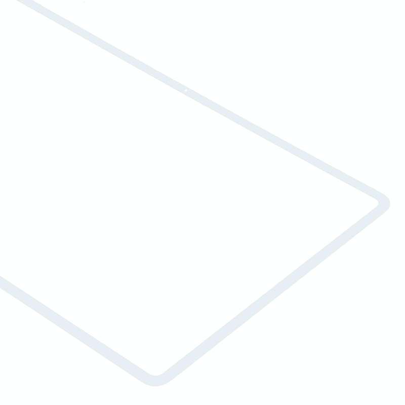 For Huawei MatePad Pro 12.6 2021 WGR-W09 WGR-W19 WGR-AN19  Front Screen Outer Glass Lens (White)