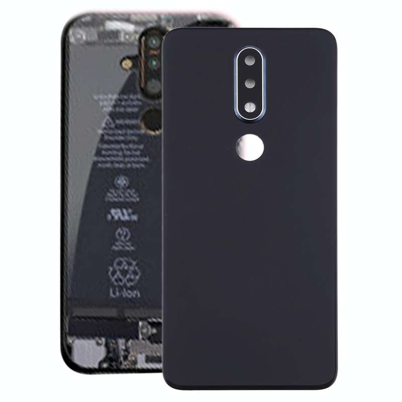 Battery Back Cover with Camera Lens for Nokia X6 (2018) / 6.1 Plus TA-1099 TA-1103(Blue)