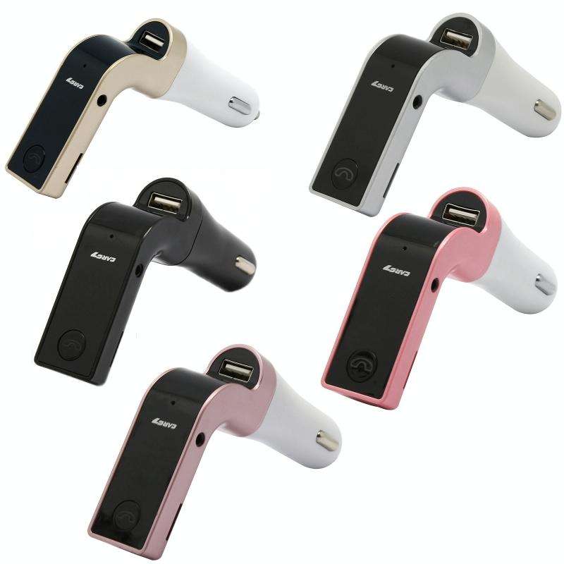 G7 Car Hands-Free Bluetooth FM Player MP3(Black)