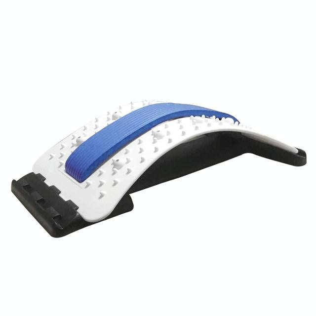 Lumbar Traction Stretching Device Posture Corrector Waist Support Spine Pain Relief Back Massage ...