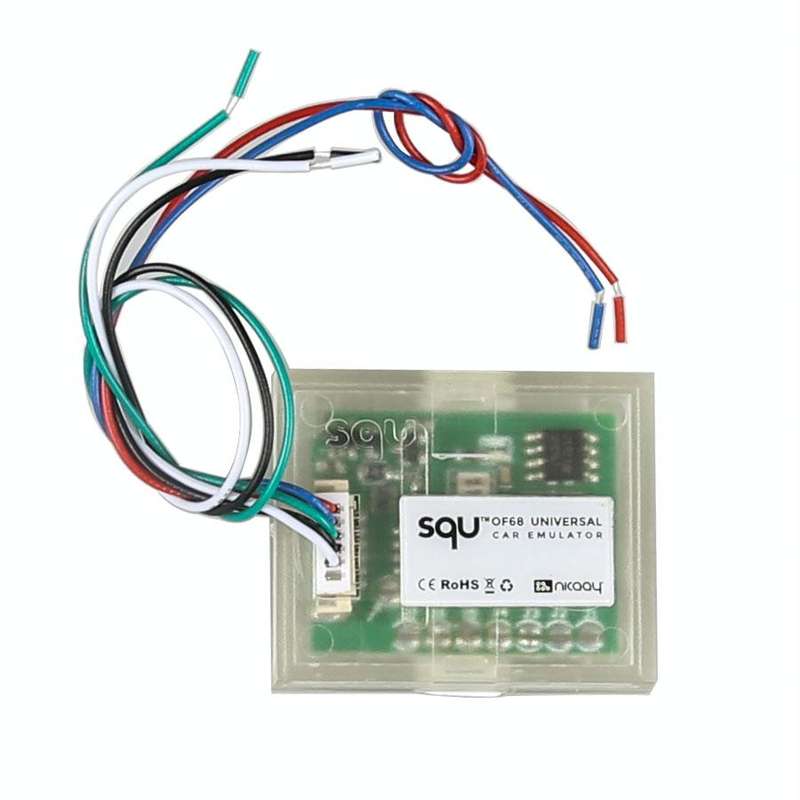 SQU OF68 Universal Car Emulator Signal Reset Immo / Tacho Programs Place ESL Diagnostic Seat Occu...