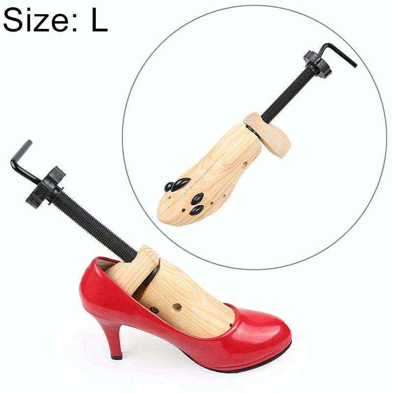 Pine Wood Unisex Fixed Fits Support Stretcher Shaper Shoes Expander , Size: L42-46Yards