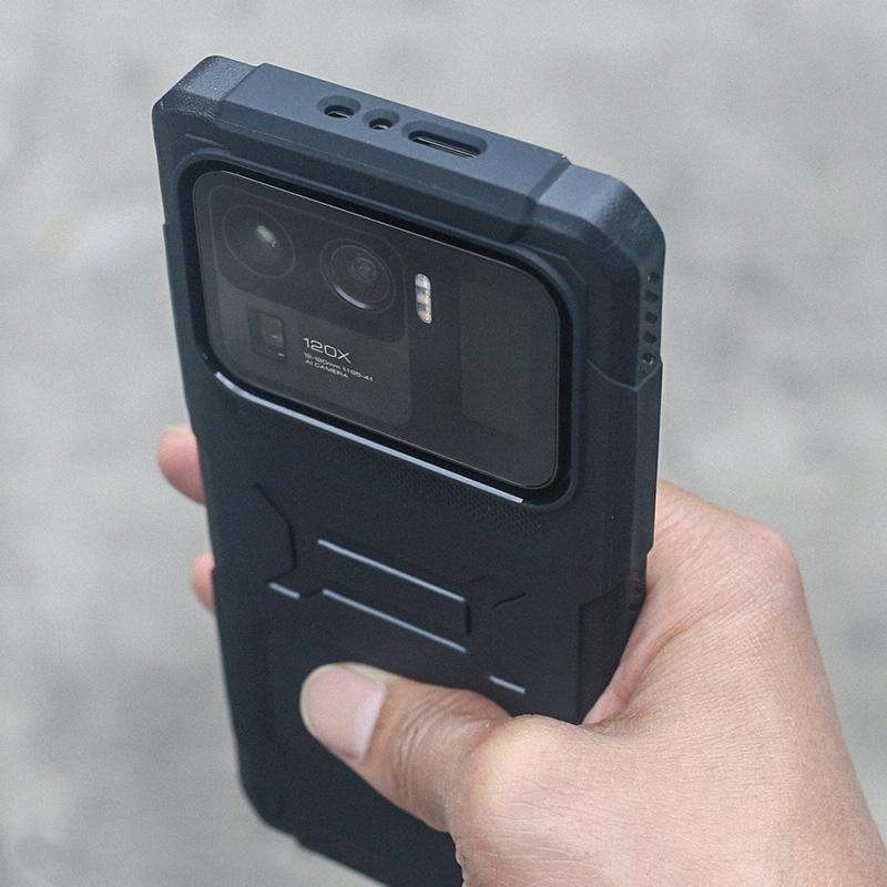 For Xiaomi Mi 11 Ultra FATBEAR Armor Shockproof Cooling Phone Case(Black)