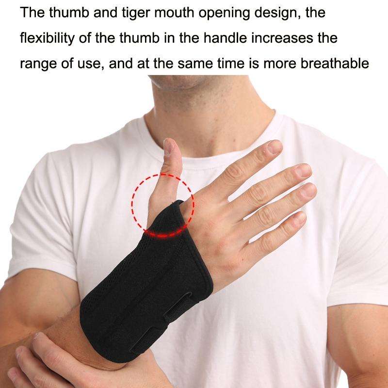 Mouse Tendon Sheath Compression Support Breathable Wrist Guard, Specification: Left Hand L / XL(B...