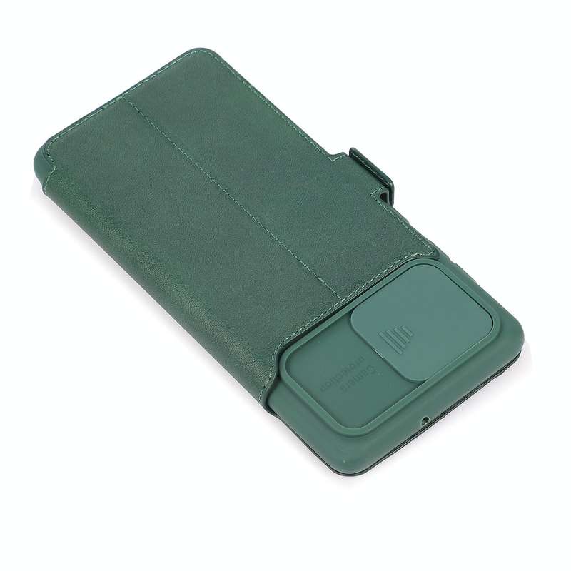 For Samsung Galaxy A71 Push Window Double Buckle PU + Silicone Horizontal Flip Leather Case with ...