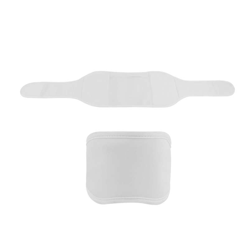 Waist+Neck Support Leak-proof Care Aid Package Sleep Conditioning Aids(White)