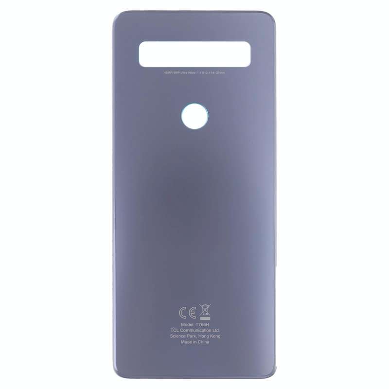 Original Battery Back Cover for TCL 10 SE T766H_EEA(Silver)