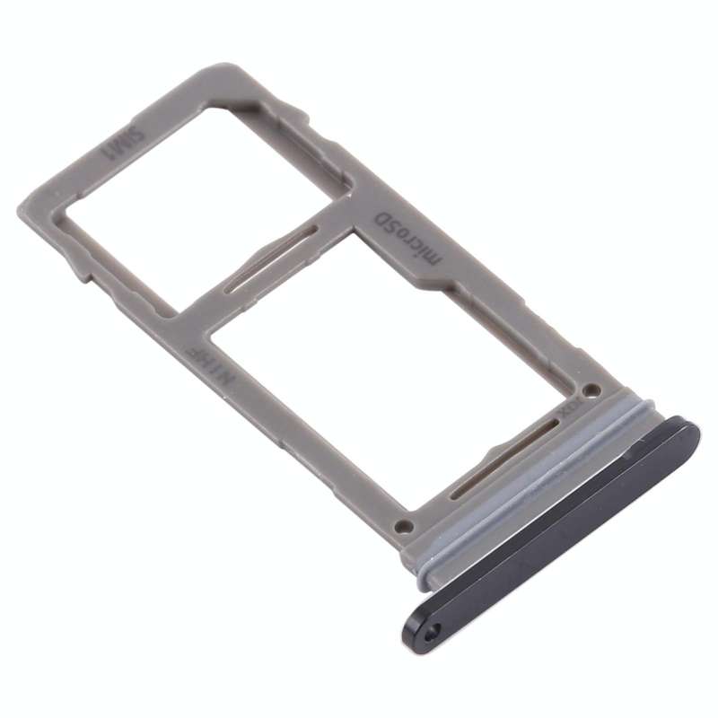 For Samsung Galaxy Note20 Ultra SIM Card Tray + Micro SD Card Tray (Black)