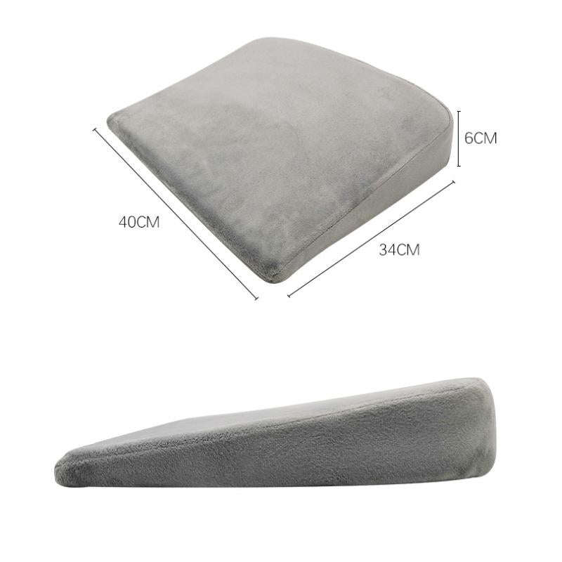 Memory Foam Infant Triangle Slope Cushion Pregnant Women Newborn Nursing Pillow, Colour: Crystal ...