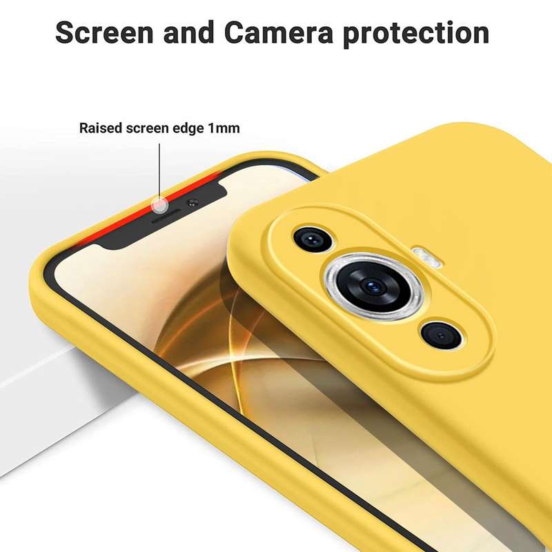 For Huawei Nova 11 Pro / 11 Ultra Solid Color Liquid Silicone Dropproof Full Coverage Protective ...
