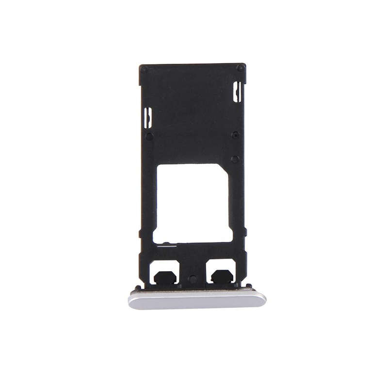 SIM Card Tray + Micro SD Card Tray + Card Slot Port Dust Plug for Sony Xperia X (Single SIM Versi...