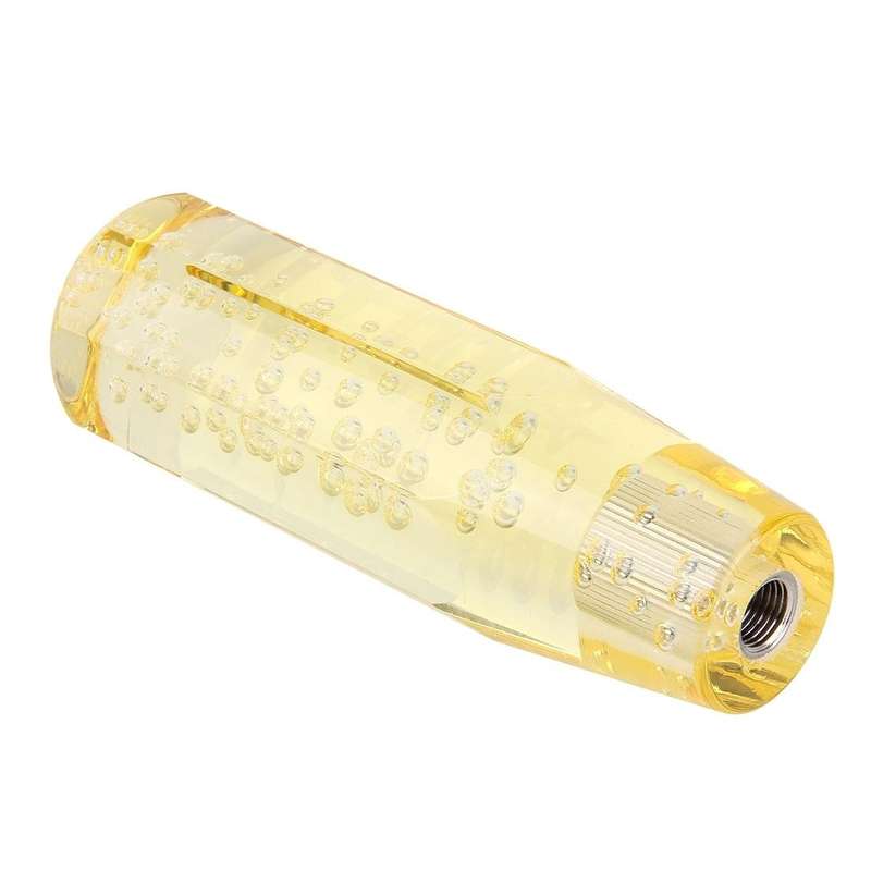 Crystal Colorful Light Car Breathing Racing Dash LED Magic Lamp Gear Head Shift Knob with Base, S...